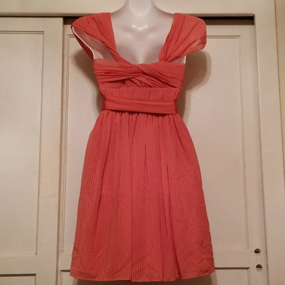 BCBGENERATION burnt orange dress - Picture 7 of 8